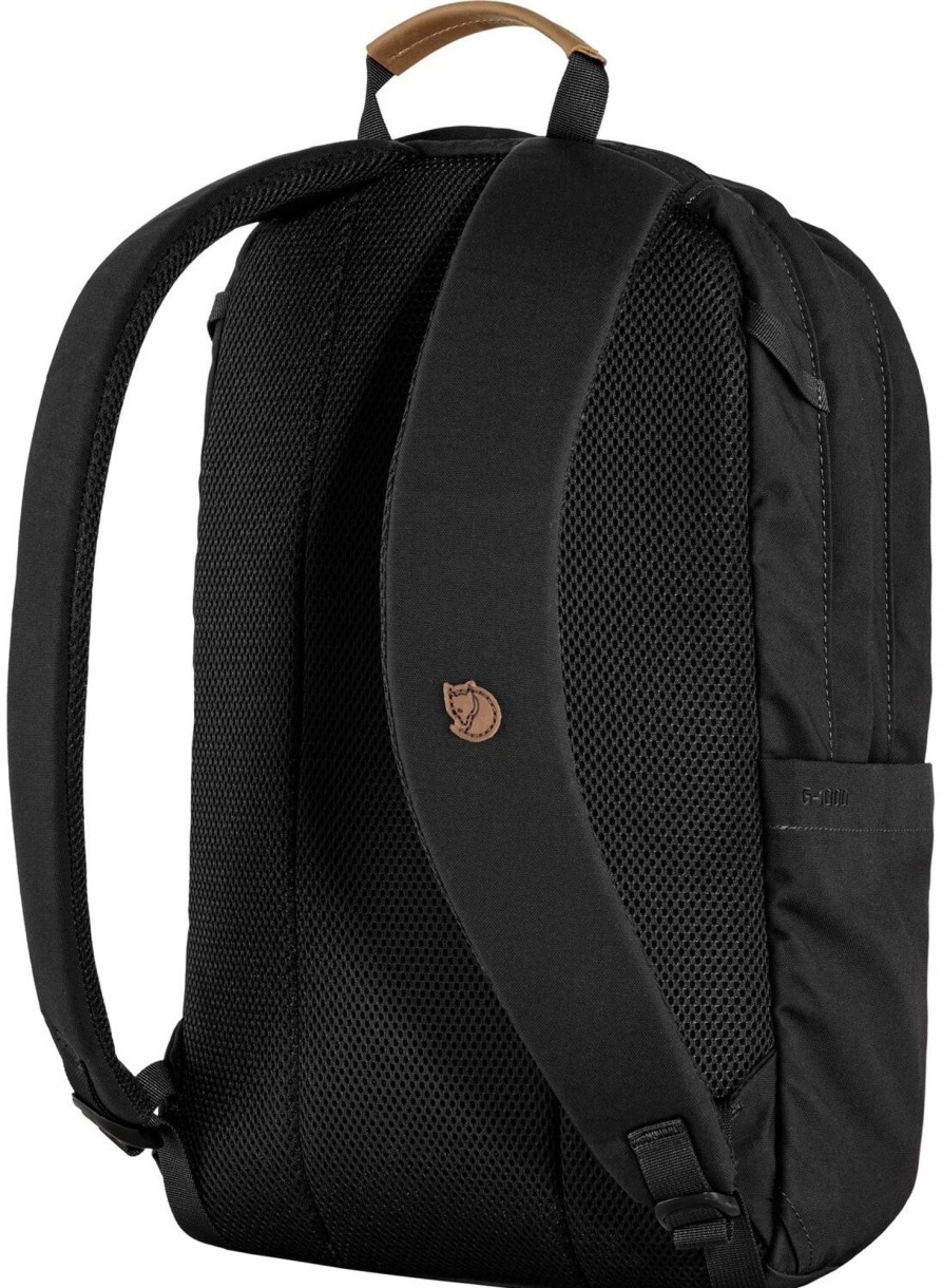 Rucksacks Fjallraven Day Packs | Fjallraven Raven 20L Backpack Black