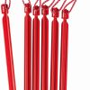 Camping MSR Tent Pegs | Msr Mini-Groundhog Tent Stakes Red