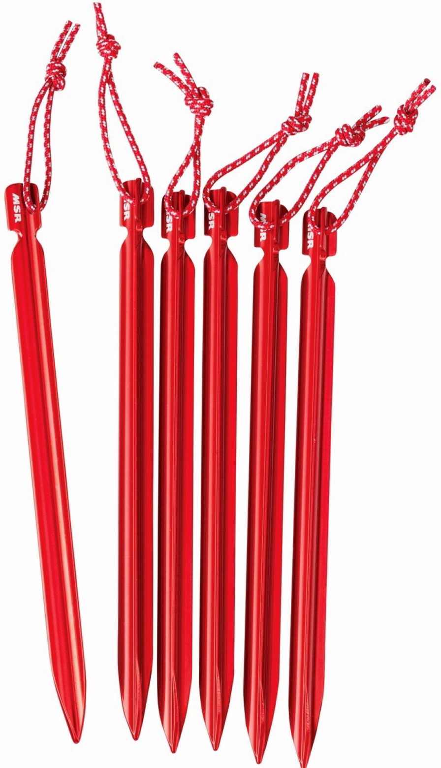 Camping MSR Tent Pegs | Msr Mini-Groundhog Tent Stakes Red