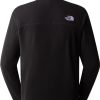 Clothing The North Face Fleece & Mid Layer | The North Face Mens 100 Glacier 1/4 Zip - Tnf Black