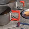 Camping Evernew Pots & Pans | Evernew Titanium Stacking Set Silver