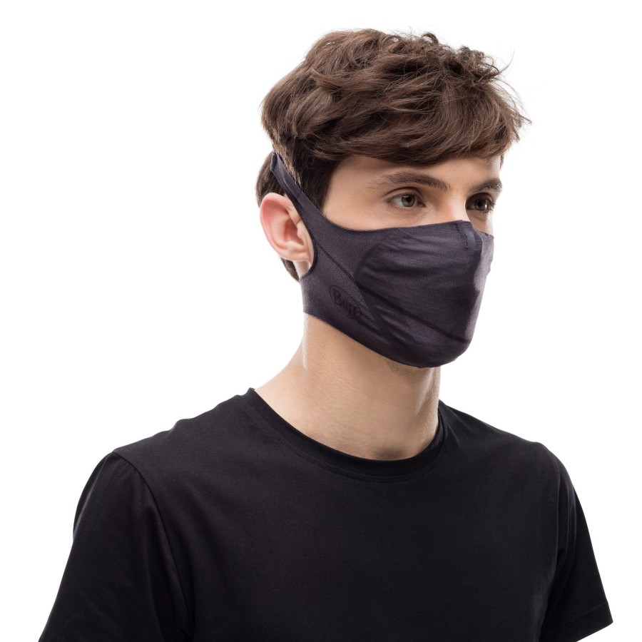 Clothing Buff Face Masks | Buff Filter Face Mask - Vivid Grey