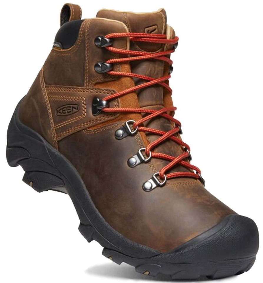 Footwear Keen Mid Height Boots | Keen Mens Pyrenees Boots - Syrup Brown