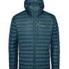 Clothing Rab Insulated Jackets | Rab Mens Microlight Alpine Jacket - Orion Blue