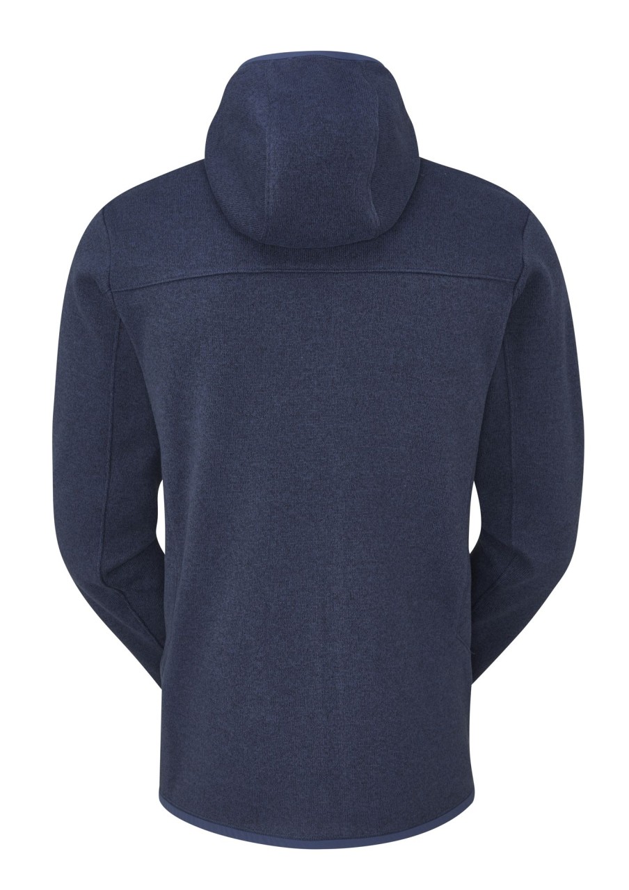 Clothing Rab Fleece & Mid Layer | Rab Mens Ryvoan Hoody - Deep Ink Blue