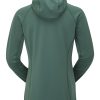 Clothing Rab Fleece & Mid Layer | Rab Womens Superflux Hoody Slate Green