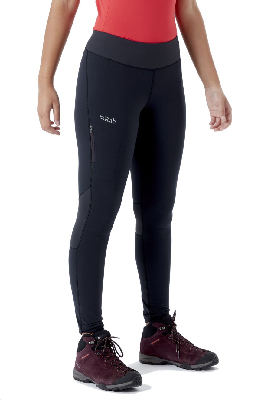 Clothing Rab Trousers & Leggings | Rab Womens Rhombic Tights Black