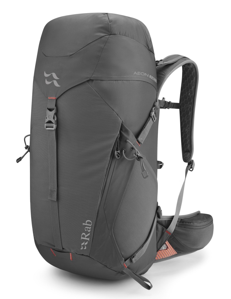 Rucksacks Rab Day Packs | Rab Womens Aeon Nd33 Rucksack - Anthracite Grey