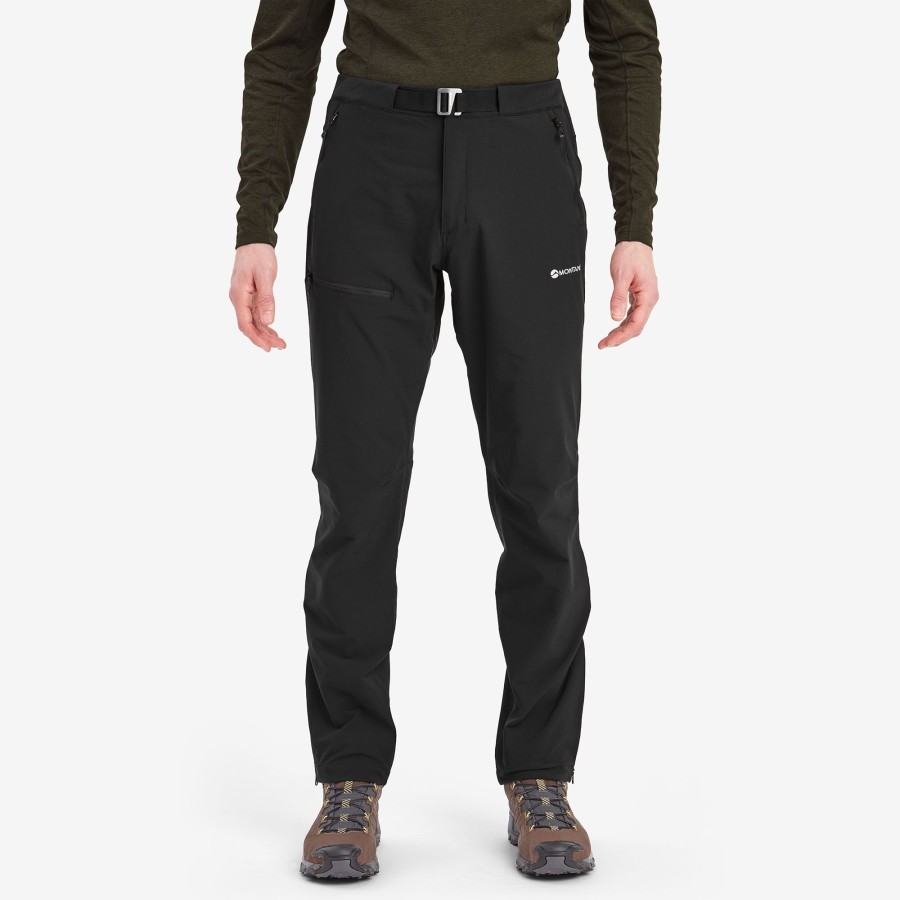 Clothing Montane Trousers & Leg Wear | Montane Mens Tenacity Pants - Short Leg Black