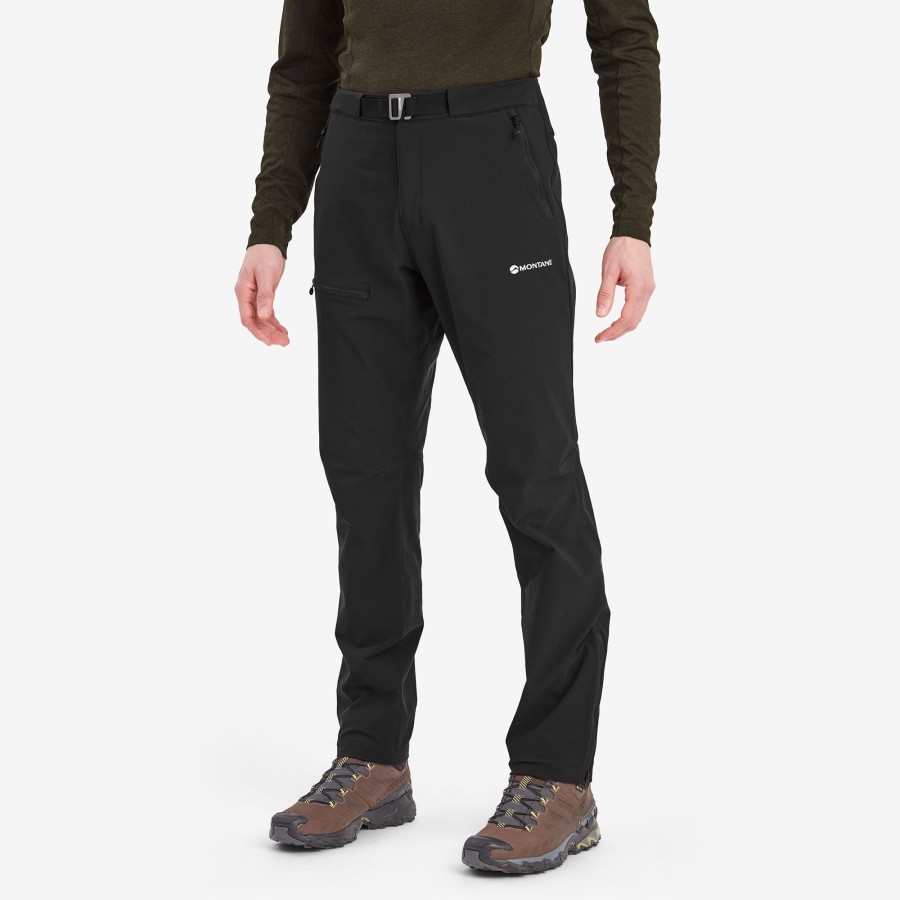 Clothing Montane Trousers & Leg Wear | Montane Mens Tenacity Pants - Short Leg Black