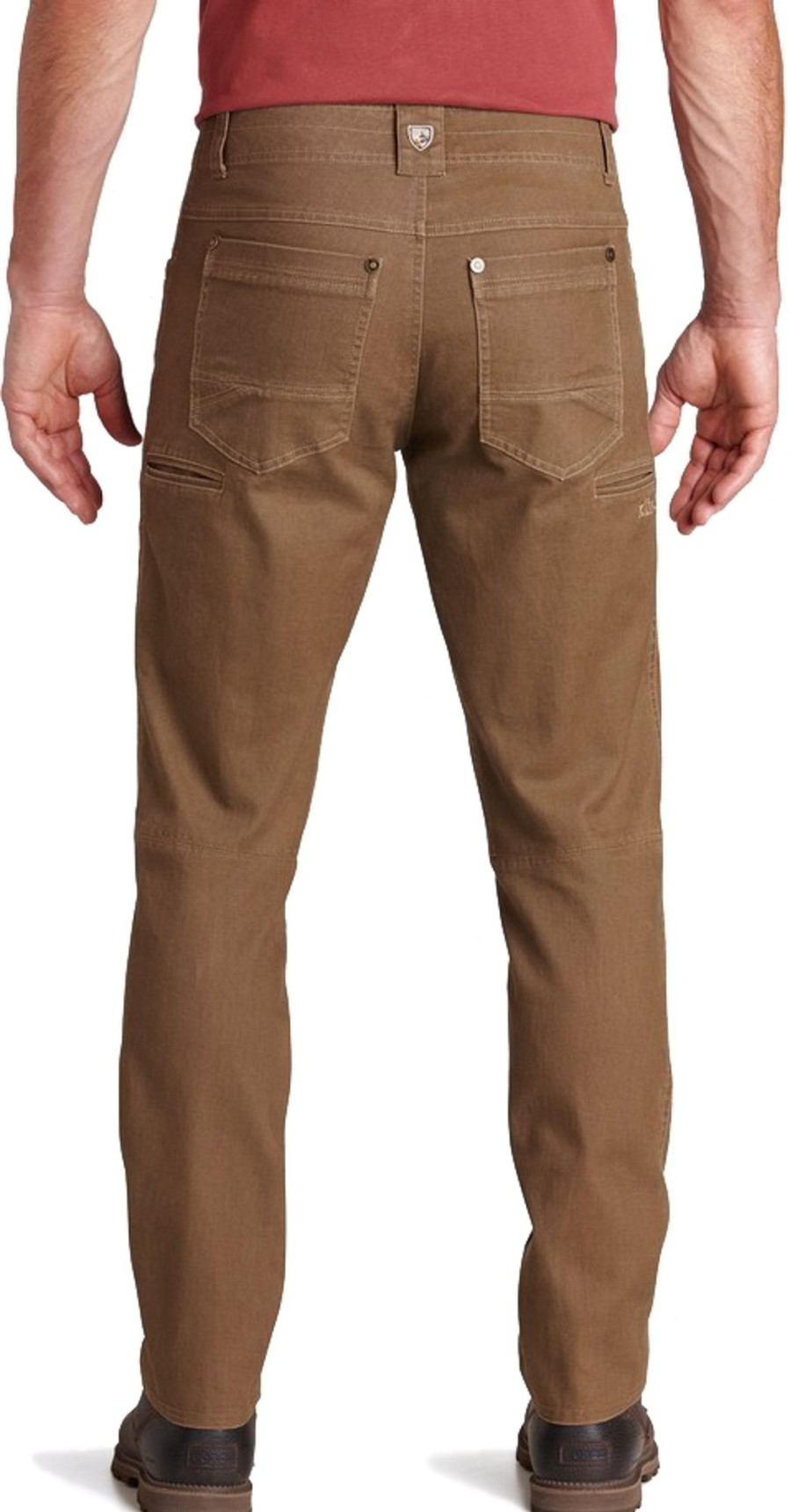 Clothing Kuhl Trousers & Leg Wear | Kuhl Mens Law Jean - Regular Leg - Dark Khaki Brown