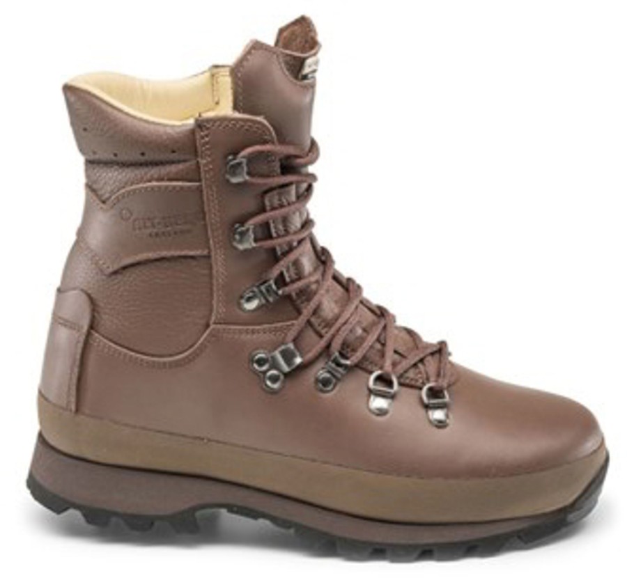 Footwear Altberg Military Boots | Altberg Mens Warrior Microlite Boots - Mod Brown