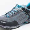 Footwear Meindl Walking Shoes | Meindl Womens Ontario Gtx Shoes Azure Grey