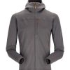 Clothing Rab Fleece & Mid Layer | Rab Mens Graviton Hoody - Graphene Grey