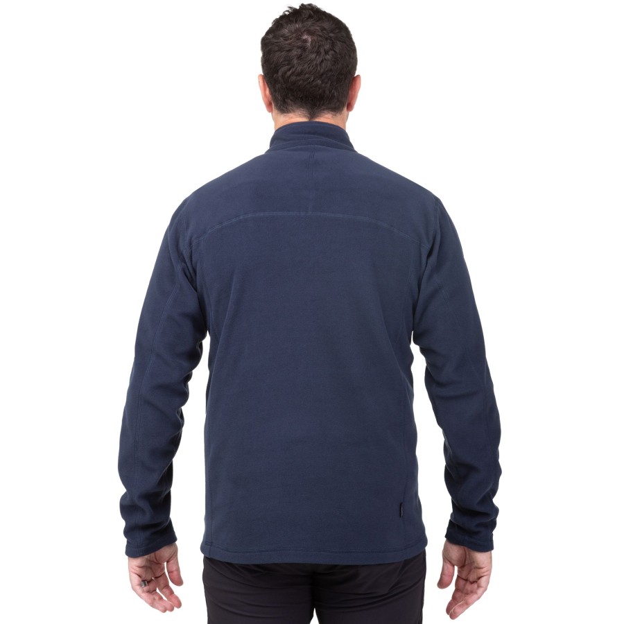 Clothing Mountain Equipment Fleece & Mid Layer | Mountain Equipment Mens Micro Zip-T Fleece - Majolica Blue