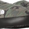 Footwear The North Face Slippers | The North Face Mens Thermoball Traction Mule V - Thyme Brush Wood Camo Print-Thyme Grey