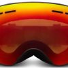 Clothing Bloc Eyewear Eyewear | Bloc Junior Moon Goggle - Matt Black-Brown Red Mirror Lens