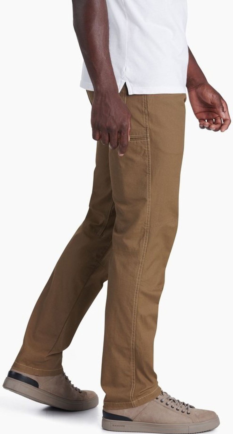 Clothing Kuhl Trousers & Leg Wear | Kuhl Mens Kanvus Jean - Regular Leg - Dark Khaki Brown