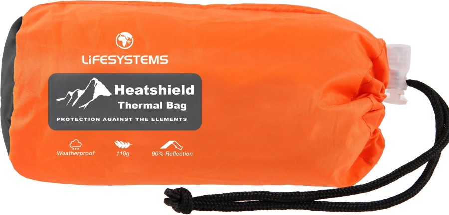 Equipment Lifesystems Thermal Protection | Lifesystems Heatshield Bivi Bag Orange