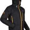 Clothing Paramo Windshirts | Paramo Mens Enduro Windproof Jacket Gold Zip Black