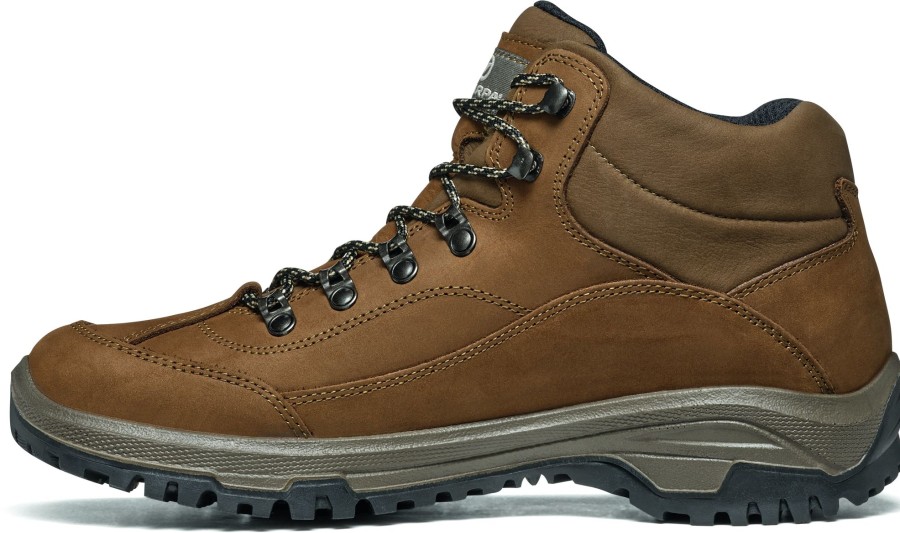 Footwear Scarpa Mid Height Boots | Scarpa Mens Cyrus Mid Gtx Shoes Brown