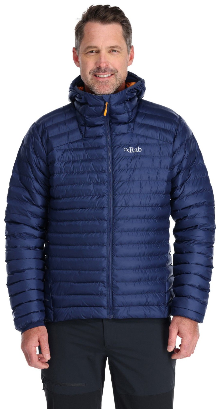 Clothing Rab Insulated Jackets | Rab Mens Cirrus Alpine Jacket - Deep Ink Blue