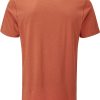 Clothing Rab T Shirts & Base Layers | Rab Mens Mantle Mountain Tee Clay Red