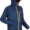 Clothing Paramo Waterproof Jackets | Paramo Mens Enduro Waterproof Jacket - Midnight-Gold Zip Blue