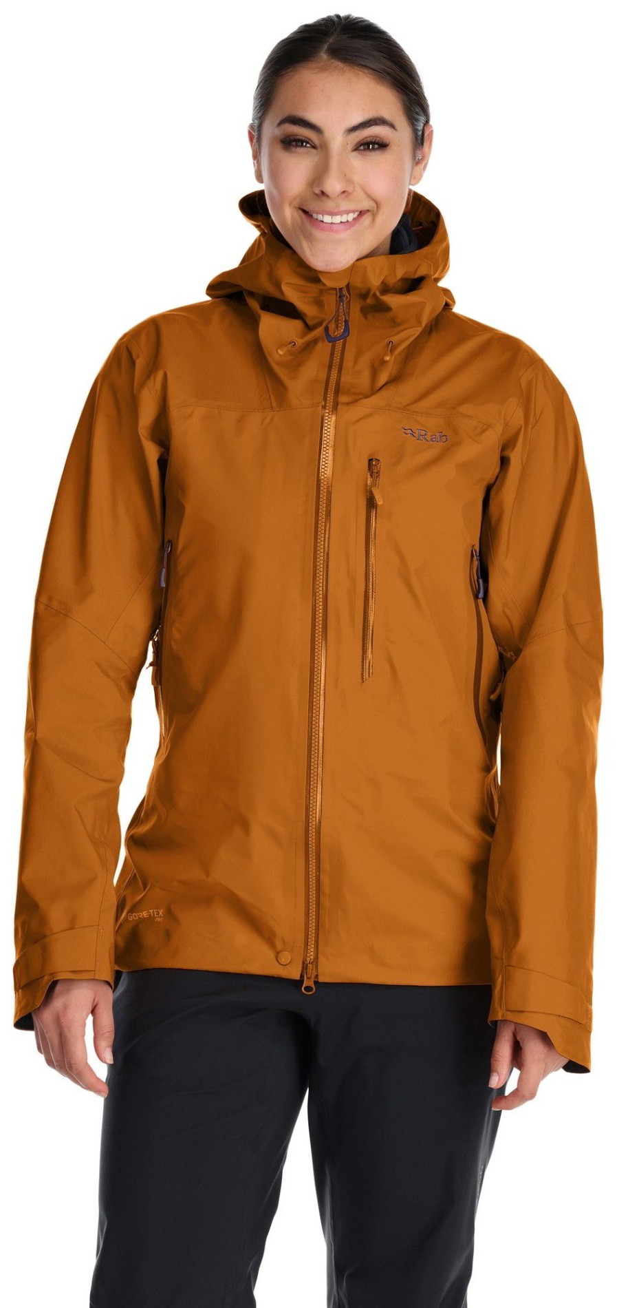 Clothing Rab Waterproof Jackets | Rab Womens Latok Mountain Gtx Jacket - Marmalade Orange