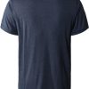 Clothing The North Face T Shirts & Base Layers | The North Face Mens Reaxion Amp Crew T-Shirt - Shady Heather Blue