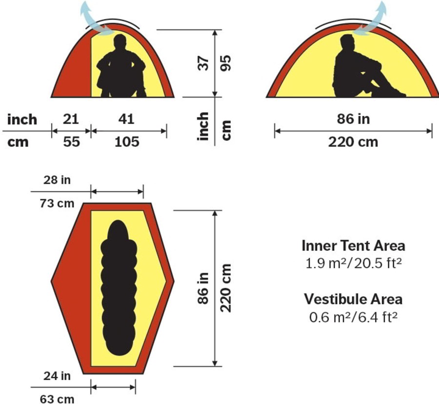 Camping Hilleberg Backpacking & Lightweight Tents | Hilleberg Soulo Tent - Sand Brown