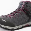 Footwear Meindl Walking Boots | Meindl Womens Mondello Mid Gtx Boots - Anthracite-Blackberry Grey