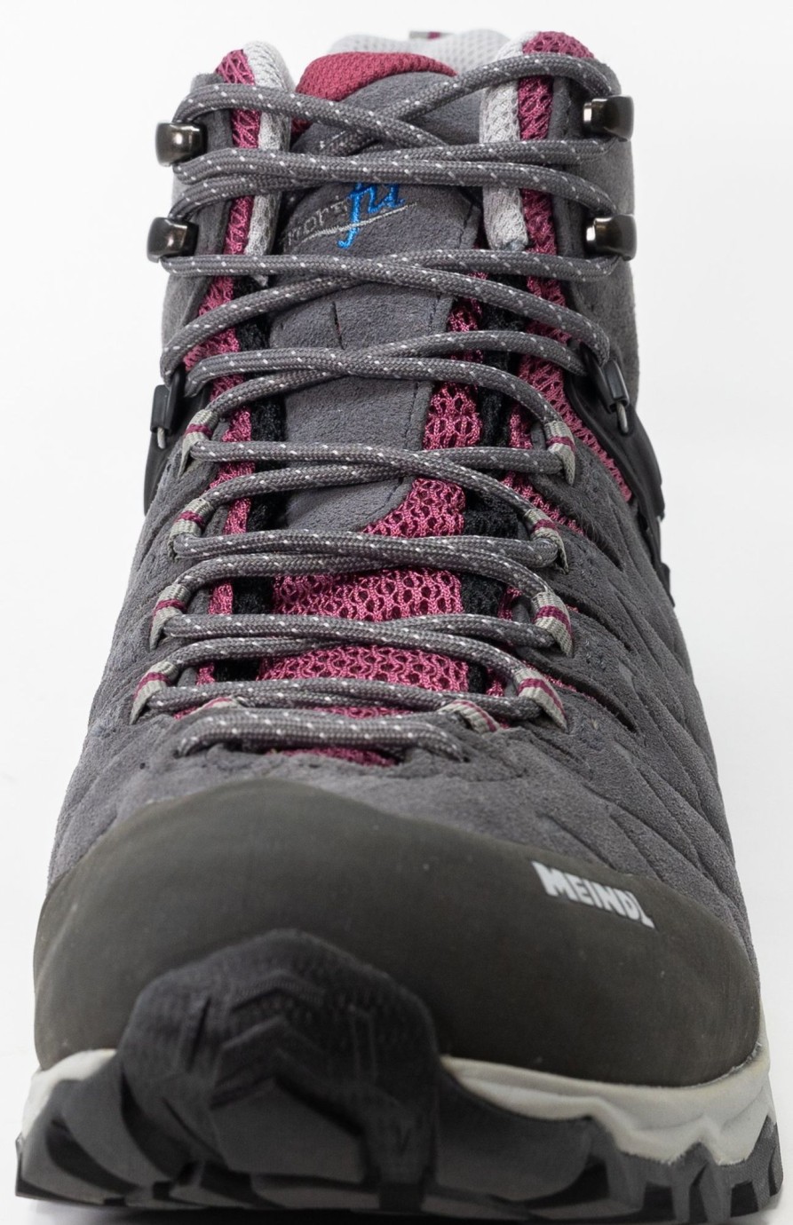 Footwear Meindl Walking Boots | Meindl Womens Mondello Mid Gtx Boots - Anthracite-Blackberry Grey