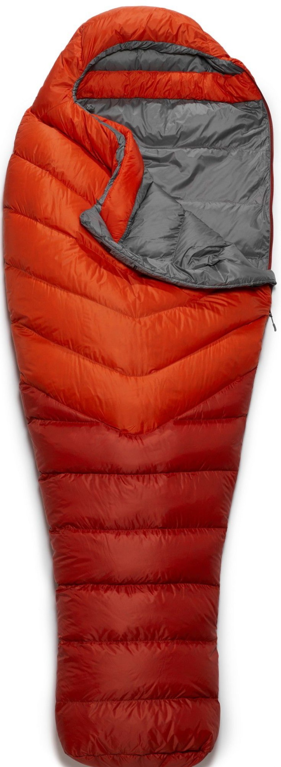 Camping Rab Backpacking & Lightweight Sleeping Bags | Rab Alpine 200 Sleeping Bag - Left-Hand Zip - Firecracker Red