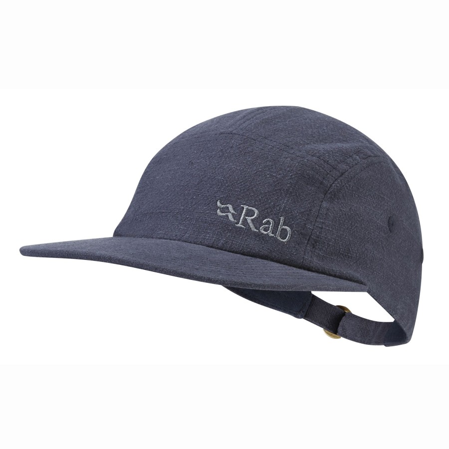 Clothing Rab Hats | Rab Obtuse 5 Panel Cap - Ebony Grey