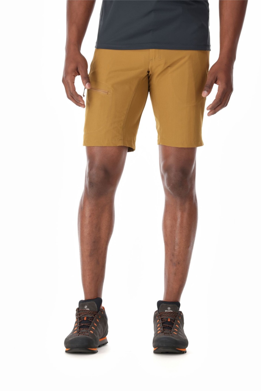 Clothing Rab Shorts | Rab Mens Incline Light Shorts - Cumin Brown