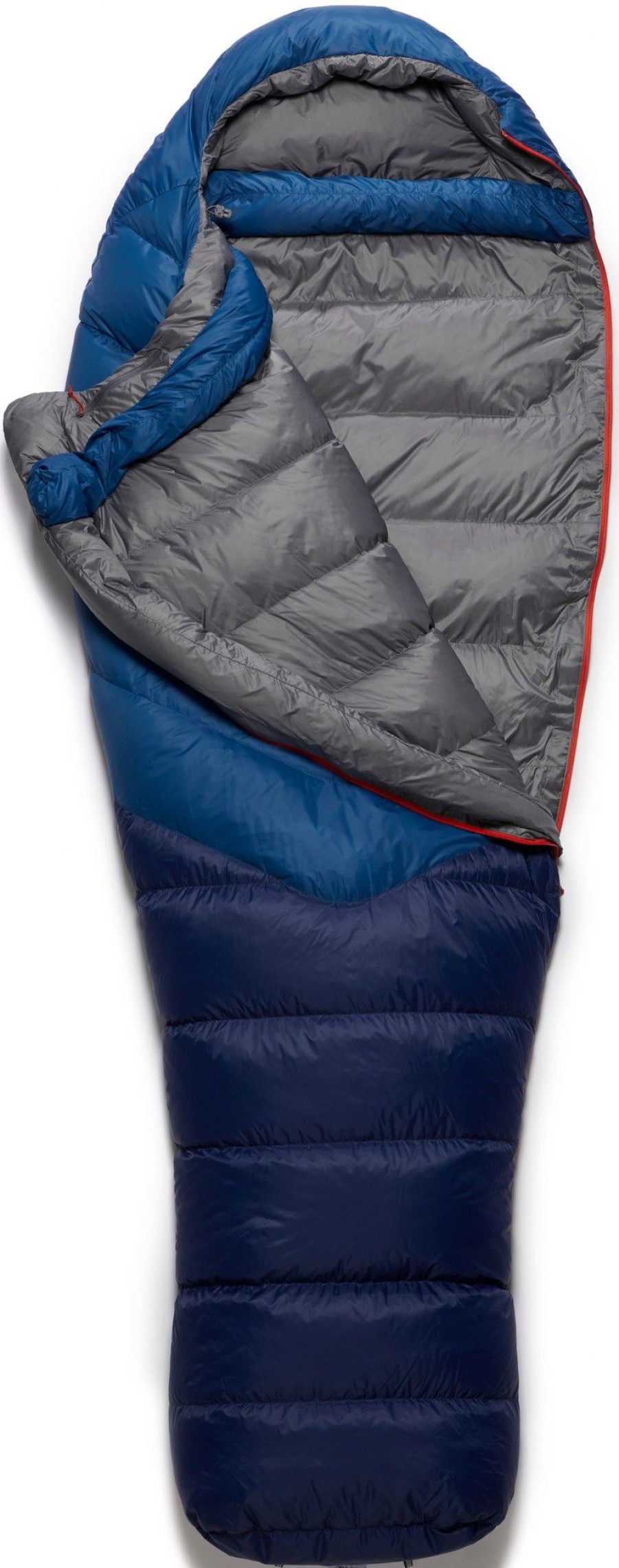 Camping Rab Backpacking & Lightweight Sleeping Bags | Rab Alpine 400 Sleeping Bag - Long Length - Ink Blue