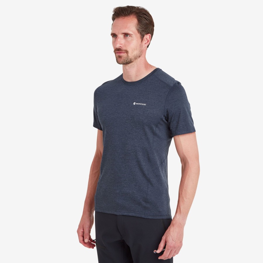 Clothing Montane T Shirts & Base Layers | Montane Mens Dart T-Shirt - Eclipse Blue