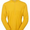 Clothing Rab T Shirts & Base Layers | Rab Mens Sonic Ultra Zip - Sahara Yellow