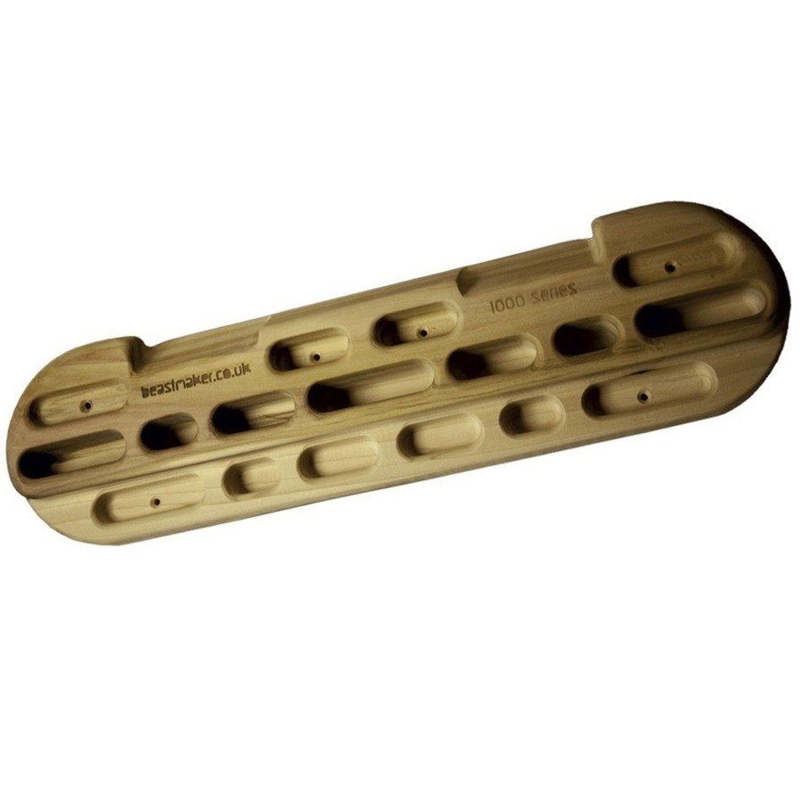 Equipment Beastmaker Climbing Equipment Accessories | Beastmaker 1000 Series Fingerboard Brown