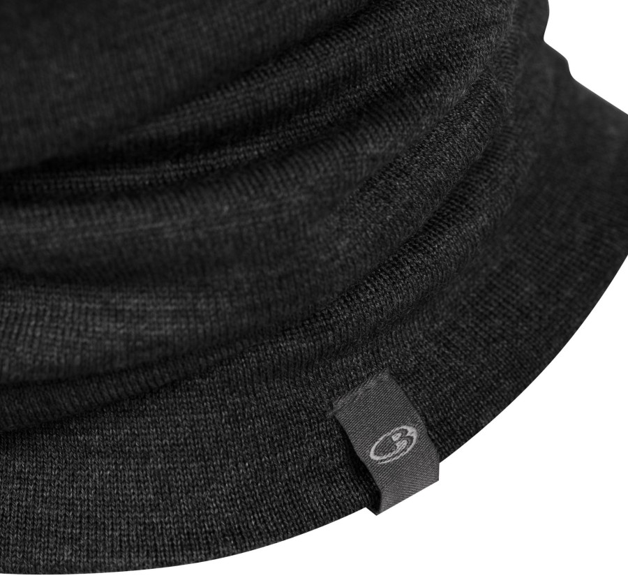 Clothing Icebreaker Neck Warmers | Icebreaker Apex Chute - Jet Heather Grey