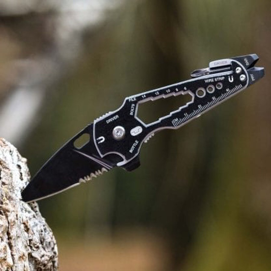 Equipment True Utility Knives & Multi-Tools | True Utility Smartknife Plus Multi Tool Black