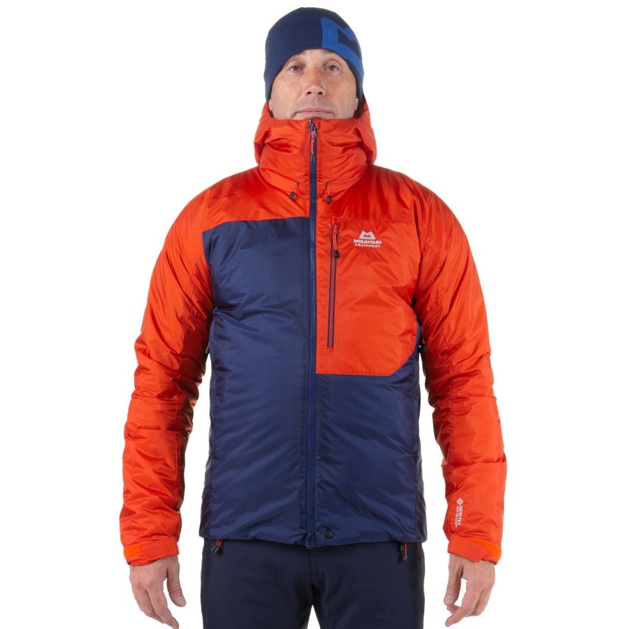 Clothing Mountain Equipment Insulated Jackets | Mountain Equipment Mens Fitzroy Jacket - Medieval-Magma Orange