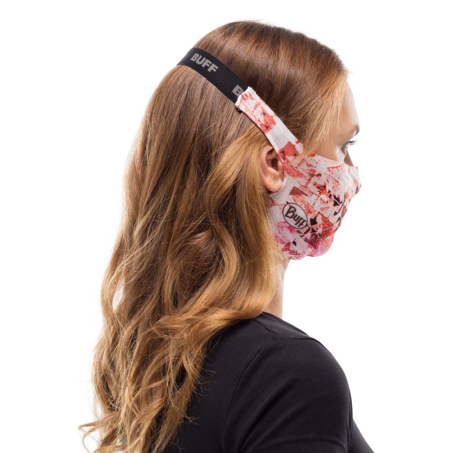 Clothing Buff Face Masks | Buff Filter Face Mask - Azir Multi Pink