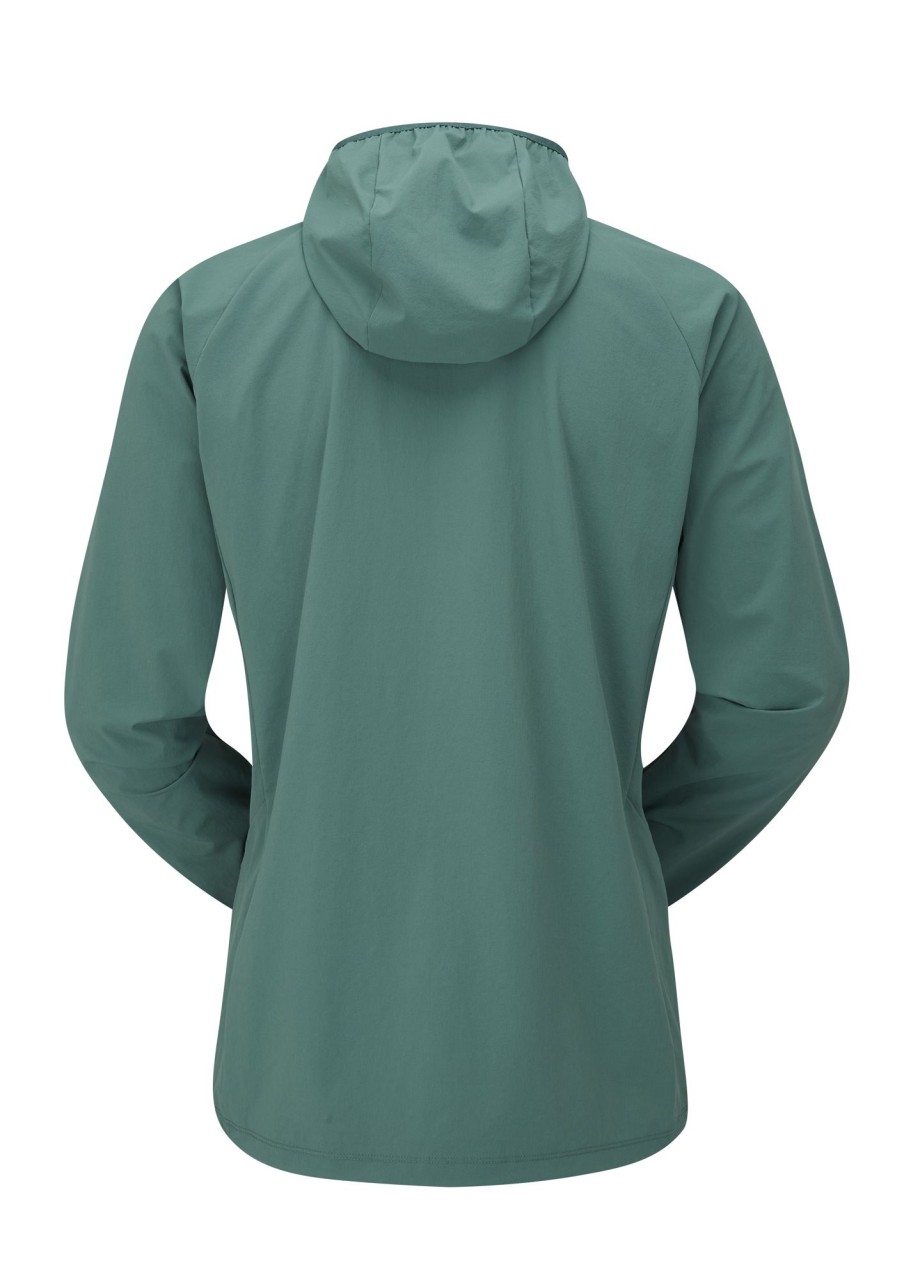 Clothing Rab Softshell Jackets | Rab Womens Borealis Jacket - Eucalyptus Green