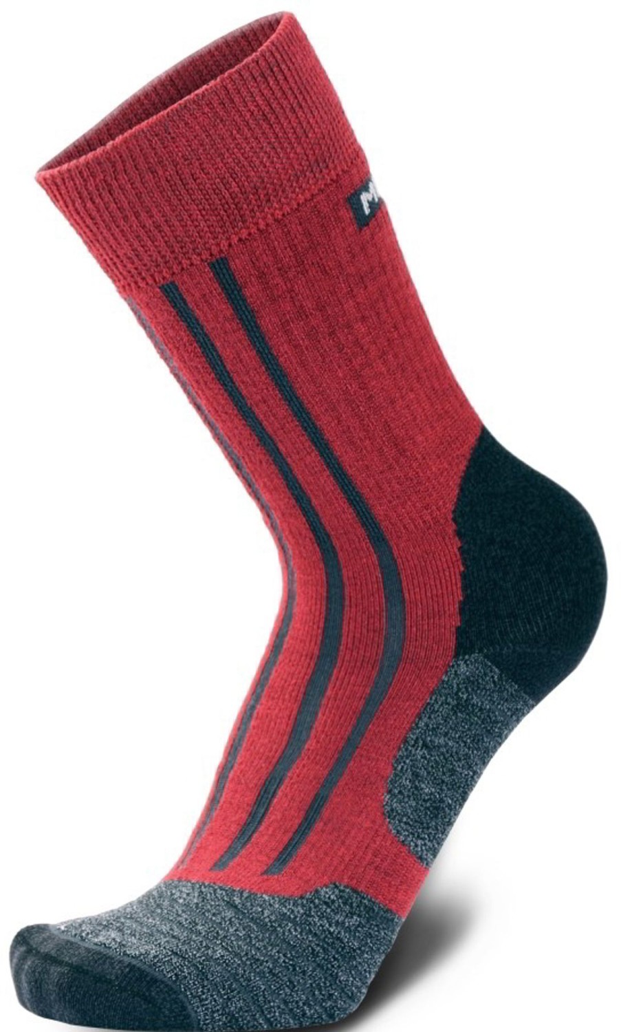 Clothing Meindl Socks | Meindl Womens Mt6 Merino Socks - Bordeaux Red