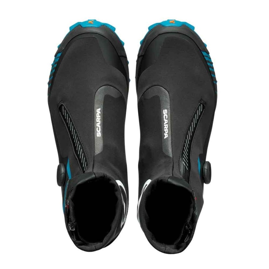 Footwear Scarpa Running Shoes | Scarpa Mens Ribelle Run Kalibra G Shoes - Black-Azure Blue