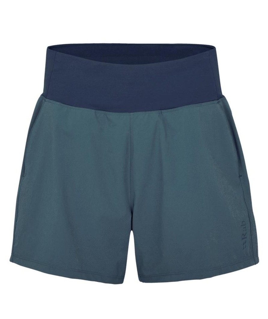 Clothing Rab Shorts | Rab Womens Momentum Shorts - Orion Blue