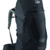 Rucksacks Lowe Alpine Backpacking Packs | Lowe Alpine Womens Manaslu Nd50:65 Rucksack - Anthracite Grey