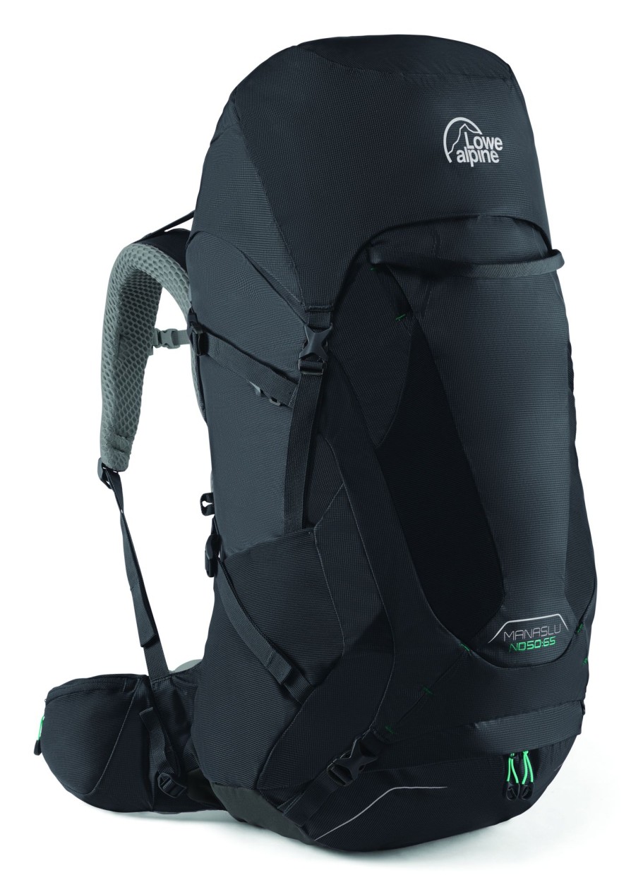 Rucksacks Lowe Alpine Backpacking Packs | Lowe Alpine Womens Manaslu Nd50:65 Rucksack - Anthracite Grey